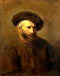 Imitator of Rembrandt - A Study of an Elderly Man in a Cap